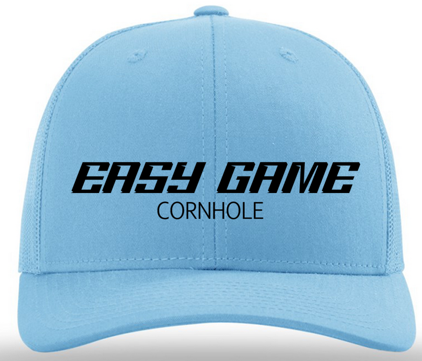 Men's Carolina Blue Easy Game Puff Black