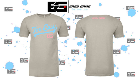 EGC - Too Easy - Silver/Light Blue (Cotton Blend material)