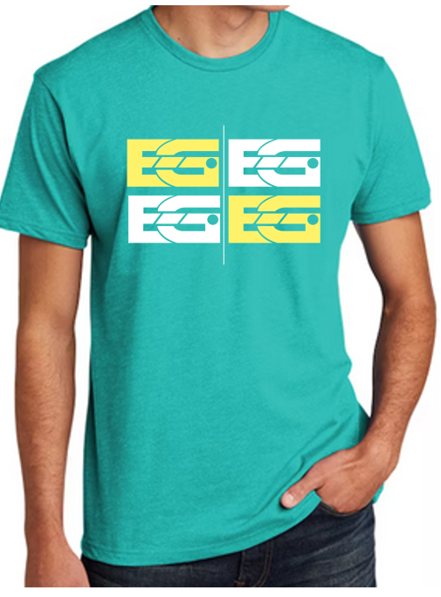 Easy Game Summer Quad EG (teal/yellow/white - cotton blend)